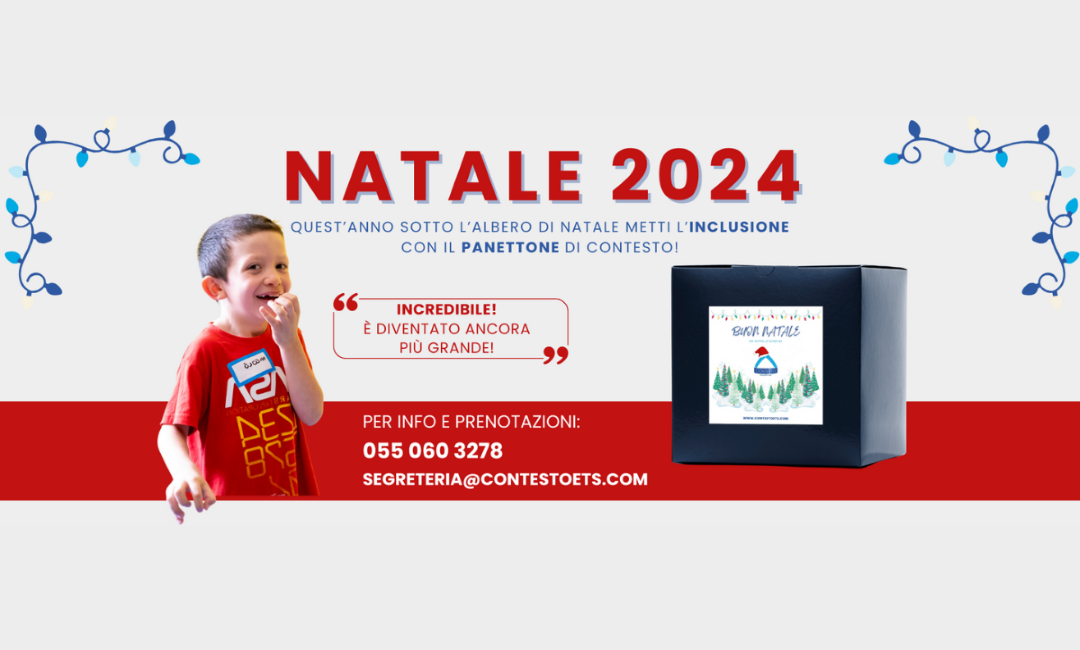 Con il panettone di CONTESTO ETS regali divertimento e inclusione